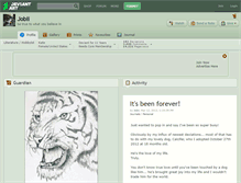 Tablet Screenshot of jobii.deviantart.com