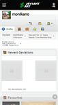 Mobile Screenshot of monikano.deviantart.com
