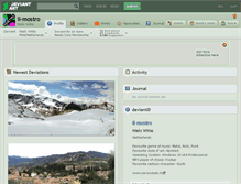 Tablet Screenshot of il-mostro.deviantart.com