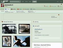 Tablet Screenshot of oooooooo-o.deviantart.com