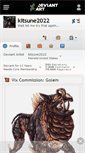 Mobile Screenshot of kitsune2022.deviantart.com