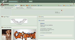 Desktop Screenshot of lipbleed.deviantart.com