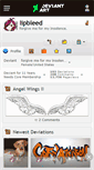 Mobile Screenshot of lipbleed.deviantart.com