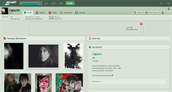 Desktop Screenshot of capucin.deviantart.com