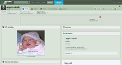 Desktop Screenshot of angel-o-death.deviantart.com