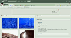 Desktop Screenshot of delshad.deviantart.com
