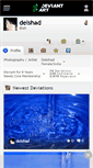 Mobile Screenshot of delshad.deviantart.com