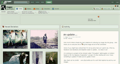 Desktop Screenshot of magaz.deviantart.com