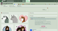 Desktop Screenshot of moonlightgothicheart.deviantart.com