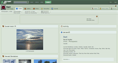 Desktop Screenshot of dasx.deviantart.com