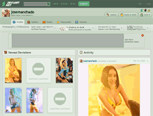 Tablet Screenshot of josemanchado.deviantart.com