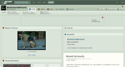 Desktop Screenshot of deutschschaferhund.deviantart.com