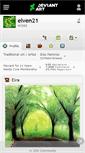 Mobile Screenshot of elven21.deviantart.com