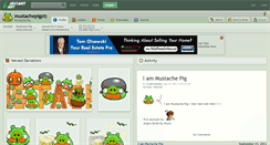 Desktop Screenshot of mustachepigplz.deviantart.com