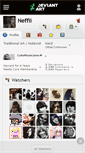 Mobile Screenshot of neffii.deviantart.com