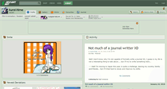 Desktop Screenshot of kuroi-hime.deviantart.com