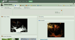 Desktop Screenshot of katana-queen.deviantart.com