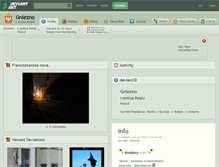 Tablet Screenshot of gniezno.deviantart.com
