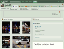 Tablet Screenshot of endless-r.deviantart.com