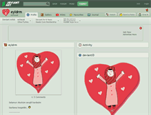Tablet Screenshot of eyldrm.deviantart.com