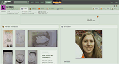 Desktop Screenshot of lor1000.deviantart.com