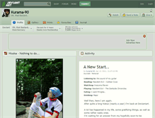 Tablet Screenshot of kurama-90.deviantart.com