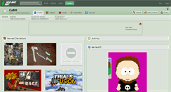Desktop Screenshot of cubni.deviantart.com