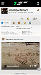 Mobile Screenshot of incompletedani.deviantart.com