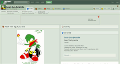 Desktop Screenshot of bean-the-dynamite.deviantart.com