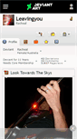 Mobile Screenshot of leavingyou.deviantart.com