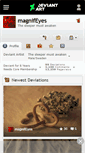 Mobile Screenshot of magnifeyes.deviantart.com
