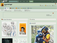 Tablet Screenshot of imperialsugar.deviantart.com
