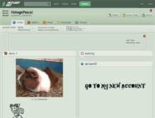 Tablet Screenshot of hokagepascal.deviantart.com