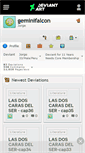Mobile Screenshot of geminifalcon.deviantart.com