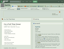 Tablet Screenshot of flash526.deviantart.com