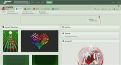 Desktop Screenshot of c-chris.deviantart.com