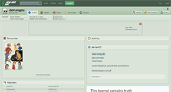 Desktop Screenshot of datrumpplz.deviantart.com