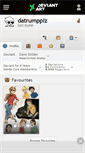 Mobile Screenshot of datrumpplz.deviantart.com