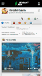 Mobile Screenshot of hiroshinyann.deviantart.com
