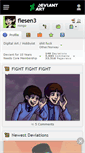 Mobile Screenshot of fiesen3.deviantart.com