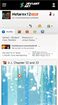 Mobile Screenshot of metarex12.deviantart.com