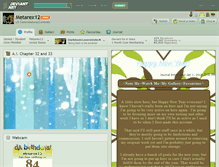 Tablet Screenshot of metarex12.deviantart.com
