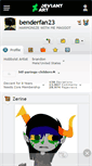 Mobile Screenshot of benderfan23.deviantart.com