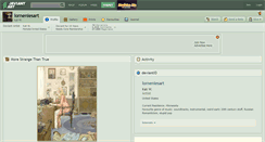 Desktop Screenshot of lorneniesart.deviantart.com