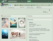 Tablet Screenshot of dekoart.deviantart.com