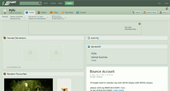 Desktop Screenshot of iryiu.deviantart.com