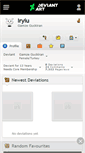 Mobile Screenshot of iryiu.deviantart.com
