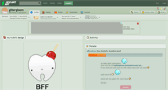 Desktop Screenshot of glitergloom.deviantart.com