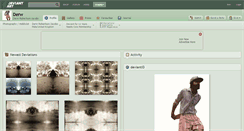 Desktop Screenshot of derw.deviantart.com