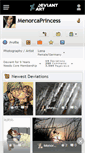 Mobile Screenshot of menorcaprincess.deviantart.com